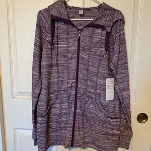 NWT FREE2B Zip Up Jacket L